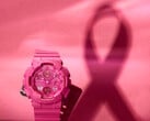 A Casio e a Breast Cancer Research Foundation fazem parceria com o relógio G-Shock modelo Pink Ribbon GMAS145PK-4A. (Fonte da imagem: Casio)