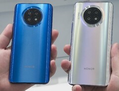 Honor oferecerá o X20 5G em três cores, incluindo as duas mostradas aqui. (Fonte da imagem: RODENT950)