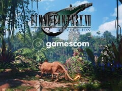 Banner do Final Fantasy 7 Revelation na Gamescom 2026