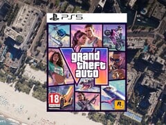 Imagem da caixa de GTA 6 para PS5 mostra classificação PEGI provisória exibida