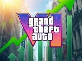 Logotipo do GTA 6 é visto no ticker de ações da Take-Two Interactive