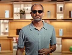 Android O CEO Sameer Samat usou o novo Google Glasses no Android Show. (Fonte da imagem: Google)