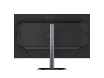 A parte de trás do monitor para jogos Gigabyte GO27Q24. (Fonte da imagem: Gigabyte)