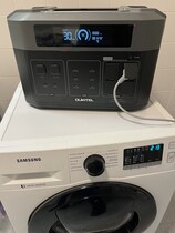 Até uma máquina de lavar...