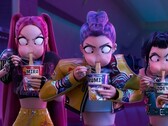 Caçadores de demônios do KPop - Rumi, Mira e Zoey (Fonte da imagem - Netflix)