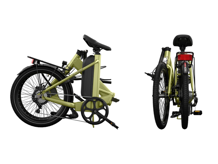 A Lidl Crivit Folding Electric Bike 530 Wh. (Fonte da imagem: Lidl)
