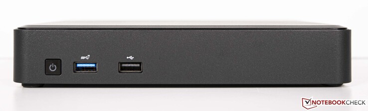 Frente: Power-On, 1x USB3.1 Gen.2, 1x USB2.0