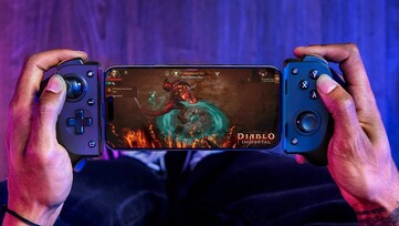 O Razer Kishi V3 é compatível com os smartphones iPhone 15/iPhone 16 e Android. O Razer Kishi V3 Pro foi projetado para tablets pequenos com tela entre 7 e 8 polegadas. (Fonte da imagem: Razer)