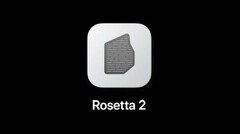 O logotipo da Rosetta 2, macOS 11.3 poderia vir sem ele em alguns países (Fonte: MacRumors)