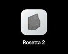 O logotipo da Rosetta 2, macOS 11.3 poderia vir sem ele em alguns países (Fonte: MacRumors)