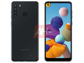 Samsung Galaxy A21s Android smartphone foi o best-seller da Samsung no terceiro trimestre de 2020