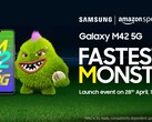 Samsung provoca o Galaxy M42 5G. (Fonte: Amazon)