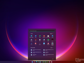 Uma caixa de busca dentro do Menu Iniciar é uma das novas características do Windows 11 build 22000.65. (Fonte da imagem: NotebookCheck)