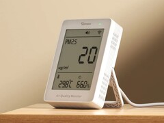 Sensor de qualidade do ar AirGuard Matter Over Wi-Fi da Sonoff