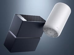 Ambos os roteadores oferecem suporte à conectividade com fio de 10 Gbps. Na foto: uma imagem promocional mostrando os dois modelos.