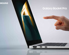 O Galaxy Book4 Pro de 14 polegadas mede 312,3 x 223,8 x 11,6 mm e pesa 1,23 kg. (Fonte da imagem: Samsung)