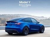 O Model Y agora pode ser adquirido com $0 de entrada (Fonte da imagem: Tesla)
