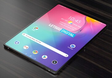 Novos renders baseados na nova patente da Samsung. (Fonte: USPTO via LetsGoDigital)