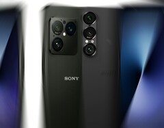 Sony Xperia VII (à esquerda) vs. a suposta colisão de câmera do Sony Xperia VIII (à direita).
