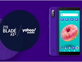 O smartphone Yahoo-themed ZTE Blade A3Y é lançado por apenas $49 para todos os fanáticos do Yahoo (Fonte: Yahoo)