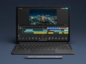 O Amazon Alexa Tablet 12 Pro está disponível com um teclado e uma caneta stylus por um custo adicional.