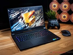 O Aorus 17X AZF (B5DE665SP) cortesia da Gigabyte Alemanha.