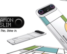 O Tecno Camon Slim apresenta um design elegante