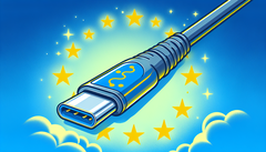 A UE impõe o carregamento USB-C para tablets, smartphones, câmeras e muito mais (Fonte da imagem: Gerado usando DALL-E 3)