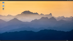 Área de trabalho do GhostBSD 24 (Fonte da imagem: GhostBSD)