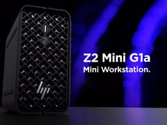 Somente a configuração com o Ryzen AI Max Pro 380 está disponível. Na foto: uma imagem promocional do mini PC. (Fonte da imagem: HP)