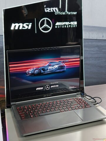 Notebook fruto da colaboração entre a MSI e a Mercedes-AMG