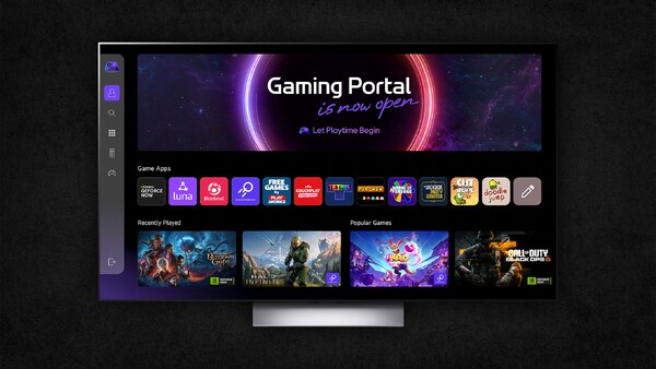 O LG Gaming Portal também adicionará suporte ao Xbox Cloud Gaming este ano. (Fonte da imagem: LG)