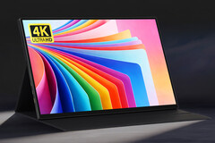 O monitor portátil de 16 polegadas da Luckfox apresenta um painel IPS de 3840 × 2400 habilitado para toque com uma taxa de atualização de 120 Hz e 100% de cobertura sRGB 