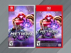 Os estojos de Metroid Prime 4: Beyond Switch e Switch 2 são mostrados (Fonte da imagem: Best Buy com edições)