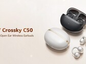 Os fones de ouvido abertos QCY Crossky C50 oferecem até 7,5 horas de duração da bateria com uma única carga (Fonte da imagem: QCY)