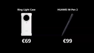 Os novos acessórios phablet da Huawei. (Fonte: YouTube)