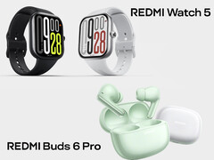 O Redmi Buds 6 Pro e o Redmi Watch 5 serão lançados em 27 de novembro (Fonte da imagem: Redmi - editado)