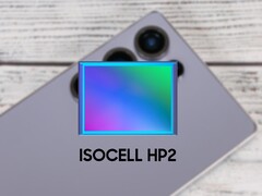 A câmera principal do Samsung Galaxy S25 Ultra conta com um sensor ISOCELL HP2 de 200 MP. (Fonte da imagem: Samsung, Notebookcheck, editado)