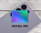 A câmera principal do Samsung Galaxy S25 Ultra conta com um sensor ISOCELL HP2 de 200 MP. (Fonte da imagem: Samsung, Notebookcheck, editado)