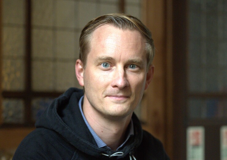 Tom Lesnik no Opera Browser Days em Bristol, Inglaterra. (Imagem: Andreas Sebayang/Notebookcheck.com)