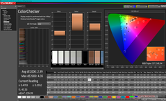 ColorChecker antes da calibração