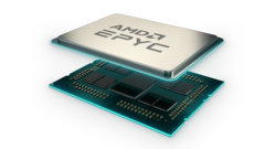 AMD EPYC Milão oferecerá maiores impulsos do que o EPYC Roma. (Fonte da imagem: AMD)