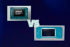 A CPU Intel Core Ultra X9 388H de 16 núcleos apareceu no Passmark. (Fonte da imagem: Intel, AMD, editado)