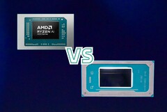 A CPU Intel Core Ultra X9 388H de 16 núcleos apareceu no Passmark. (Fonte da imagem: Intel, AMD, editado)