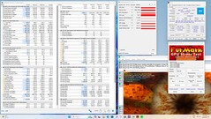 Teste de estresse Prime95 + FurMark