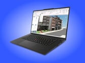 O ThinkPad P1 Gen 9 pesa a partir de 1,8 kg e possui um chassi totalmente em alumínio.