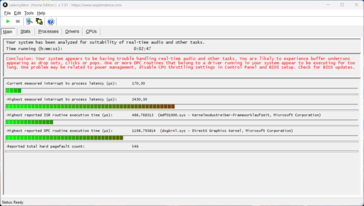 LatencyMon - visão geral