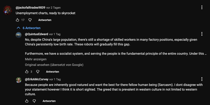 É uma bênção ou uma maldição? As opiniões sobre o Walker S2 variam muito. (Fonte da imagem: Ubtech/YouTube)