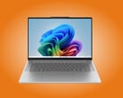 O IdeaPad Slim 5i 15IWC11 visto de frente.