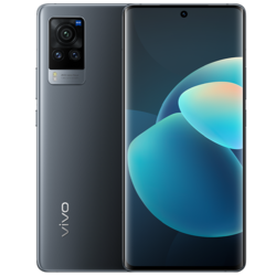 Vivo X60 Pro em Preto Meia-Noite é um pouco mais claro que a versão colorida